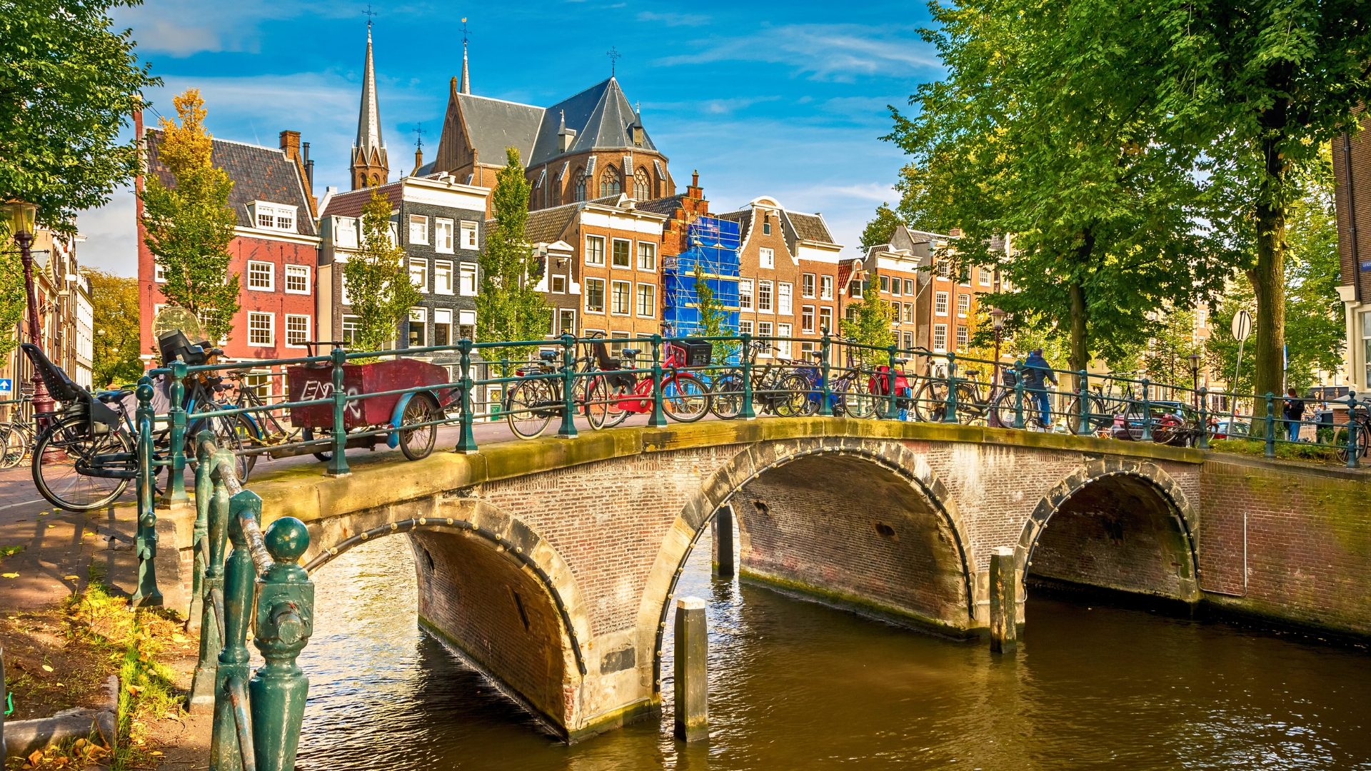 Amsterdam cityscape