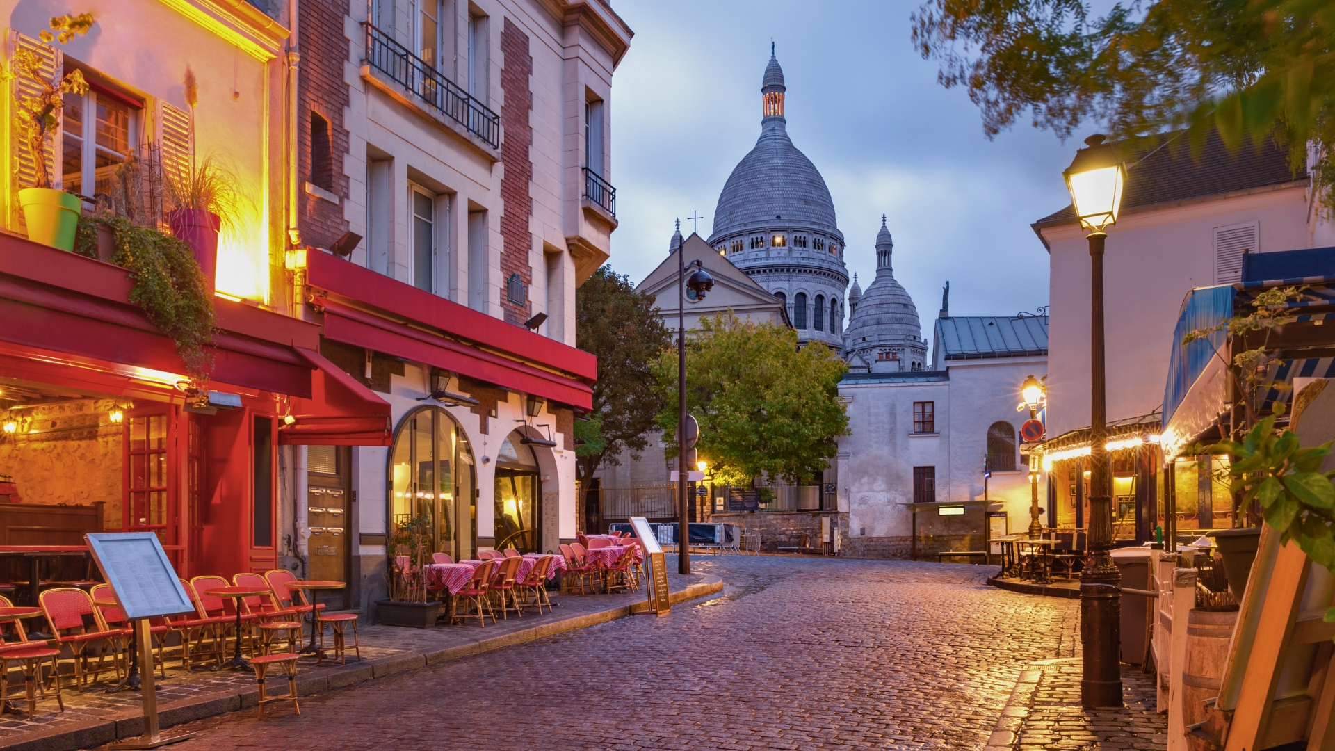 Montmartre in Paris, France