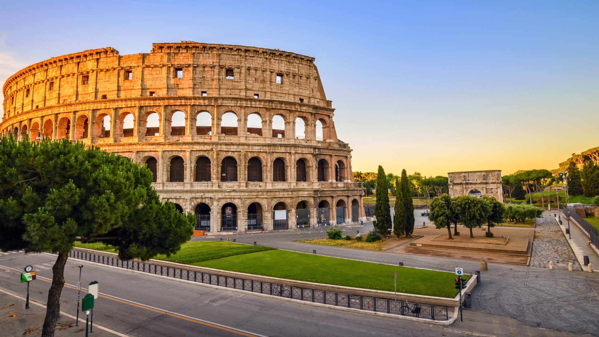 Rome Colosseum (Roma Coliseum), Rome, Italy