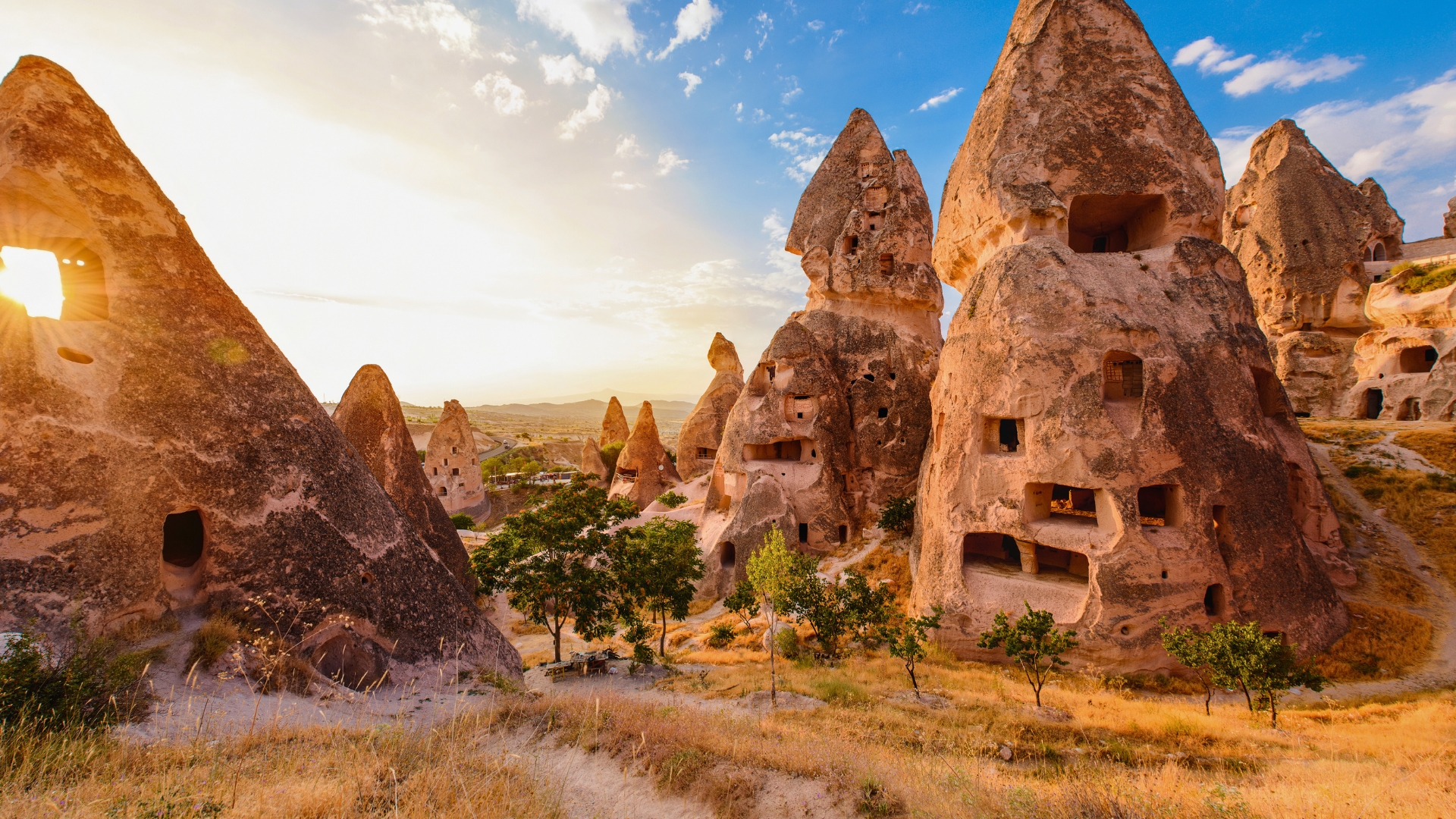 Sunset in Cappadocia, Turkey